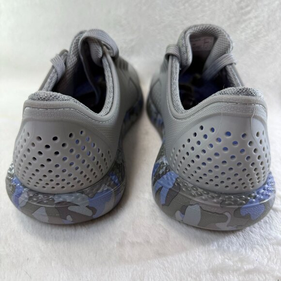 Crocs Women's LiteRide 360 Marbled Pacer Sneakers Gray Camouflage Sz 9 - Picture 6 of 8